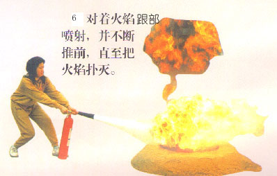常用灭火器使用方法(图文教程)