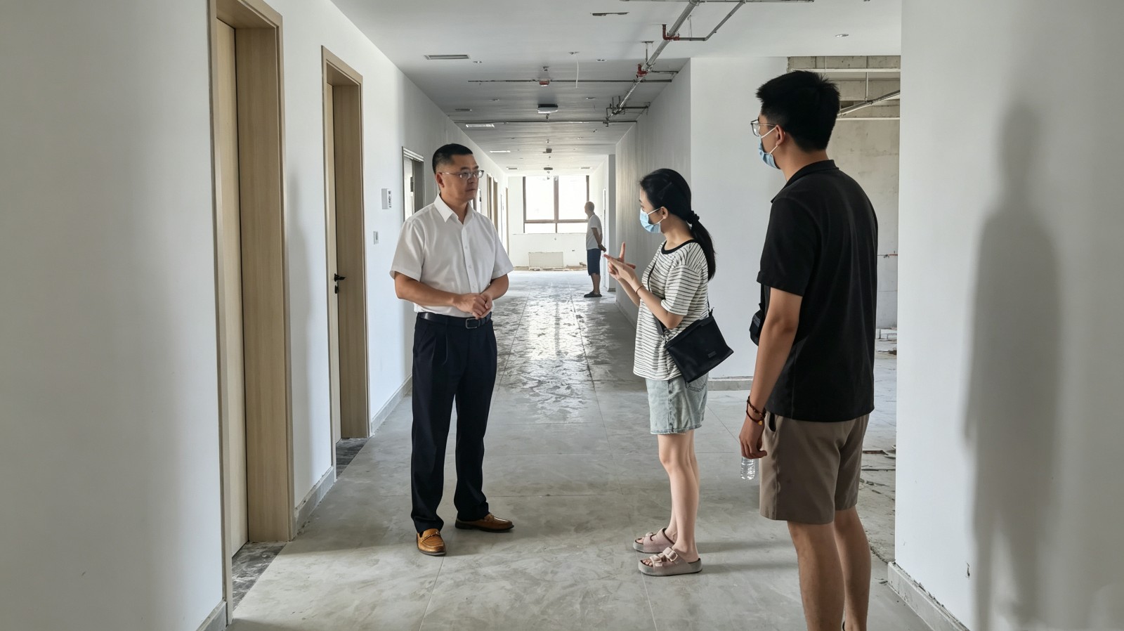 刘林董事长督导检查暑期重点基建项目建设工作