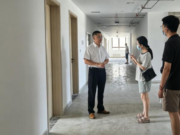 刘林董事长督导检查暑期重点基建项目建设工作